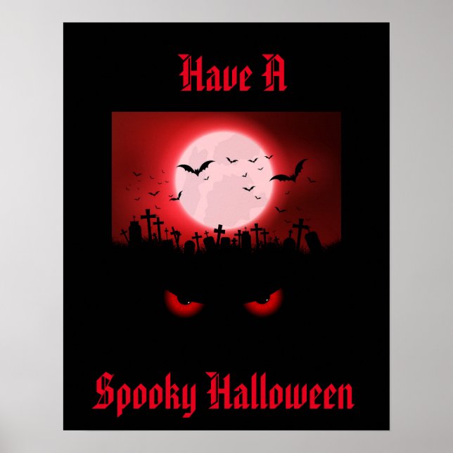 Póster Poster de Halloween (Frente)