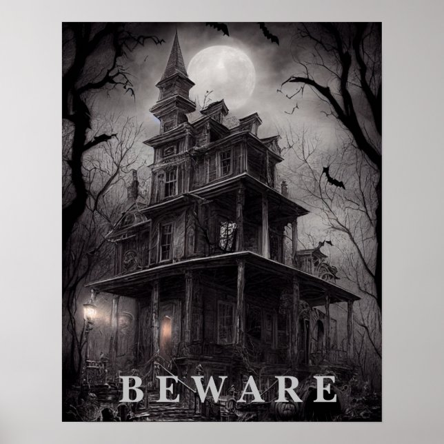 Póster Poster de Halloween (Frente)
