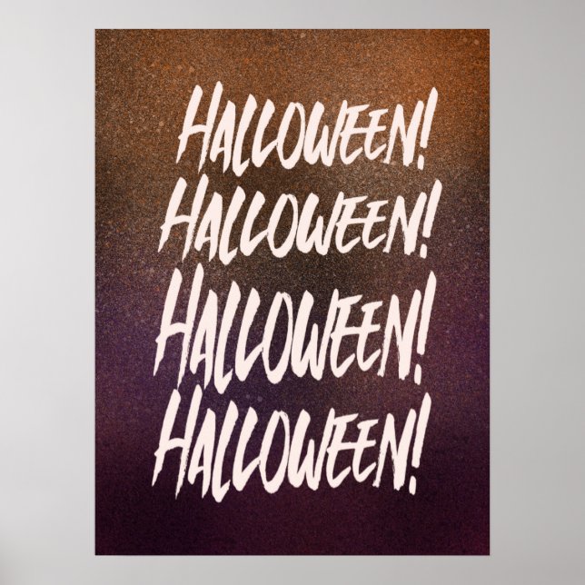 Póster Poster de Halloween (Frente)