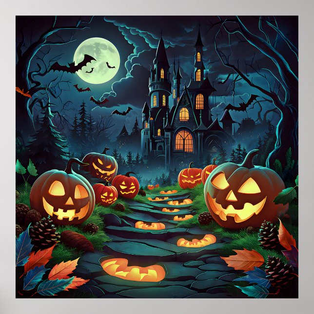 Póster Poster de Halloween (Frente)