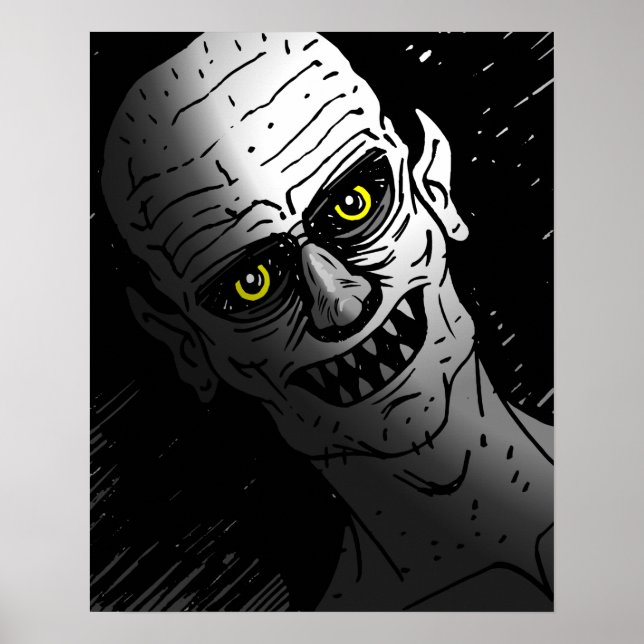 Póster Poster de Halloween Ghoul (Frente)