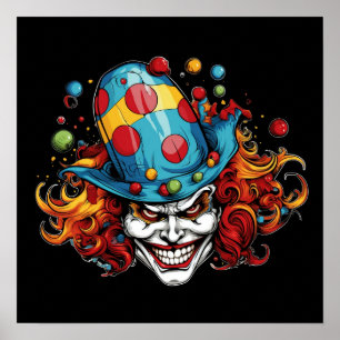 Póster Poster de Halloween/Joker