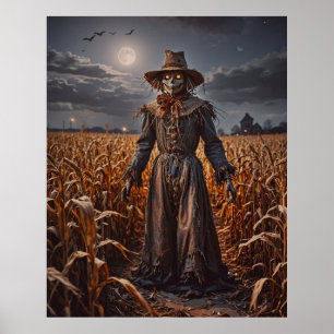 Póster Poster de Halloween Scarecrow