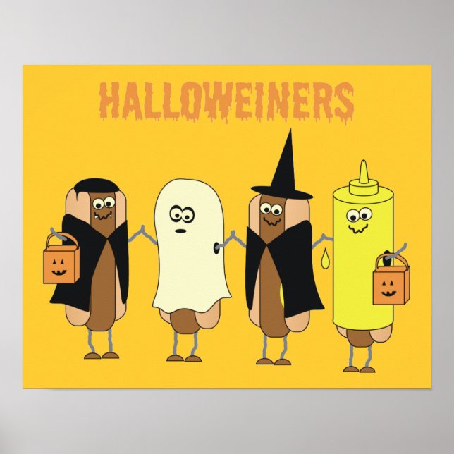 Póster Poster de Halloweiners (Frente)