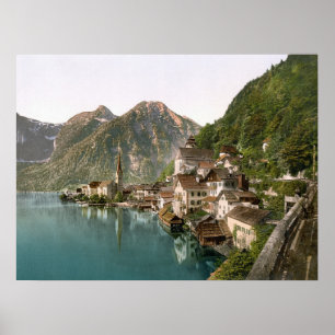 Póster Poster de Hallstatt Austria
