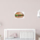 Póster Poster de hamburguesa de color agua (Nursery 2)