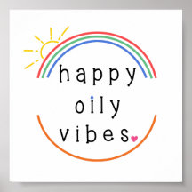 Poster de Happy oily Vibes
