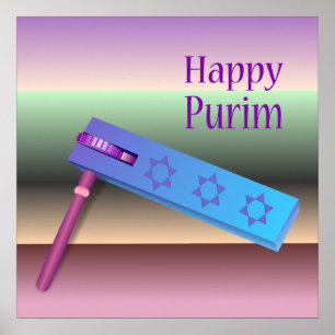 Póster Poster de Happy Purim