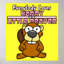 Póster Poster de Harry Little Beaver