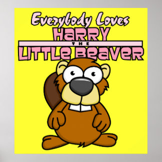 Póster Poster de Harry Little Beaver