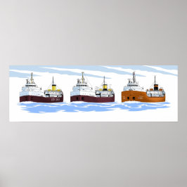 Póster Poster de hermanas de punto de Sparrows