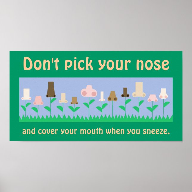 Póster Poster de higiene (Frente)