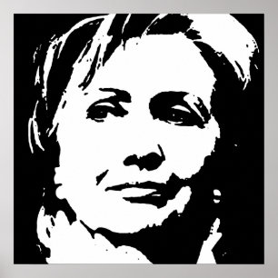 Póster Poster de Hillary Clinton
