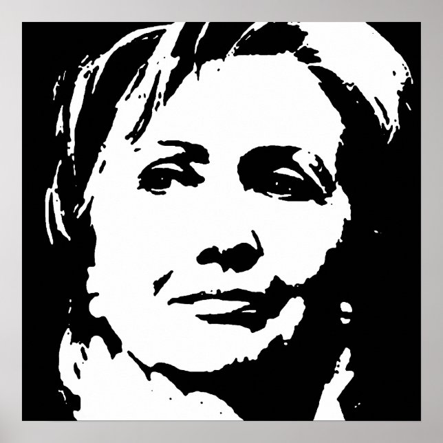 Póster Poster de Hillary Clinton (Frente)