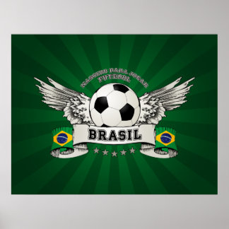 Póster Poster de hinchas de la selección nacional de fútb