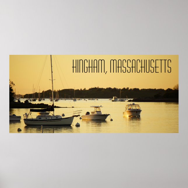Póster Poster de Hingham Massachusetts (Frente)