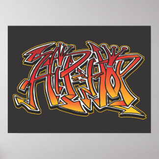 Póster Poster de Hip-Hop