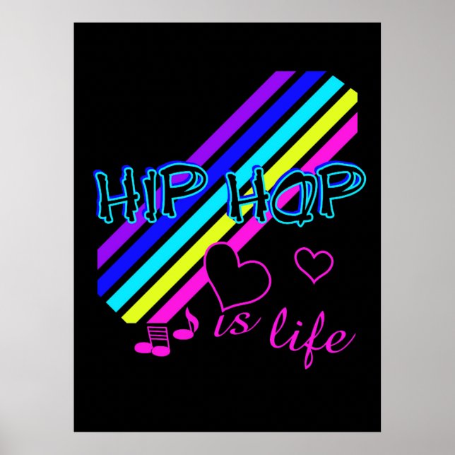 Póster Poster de HipHop (Frente)
