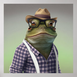 Póster Poster de Hipster de Bullfrog