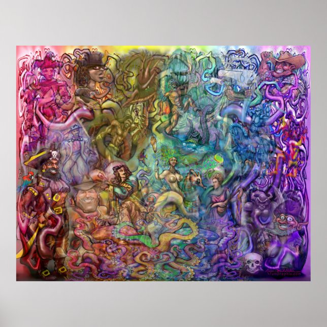 Póster Poster de Historias Epic Interwoven (Frente)