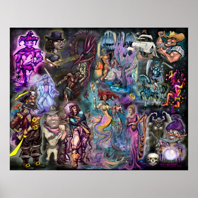 Póster Poster de historias épicas (Frente)