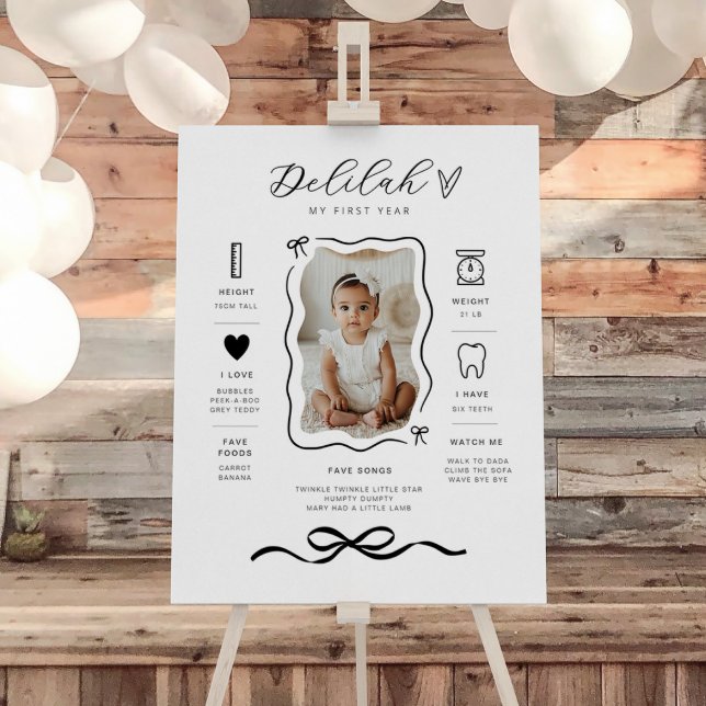 Póster Poster de hito de foto de Bow Wavy Border (Subido por el creador)