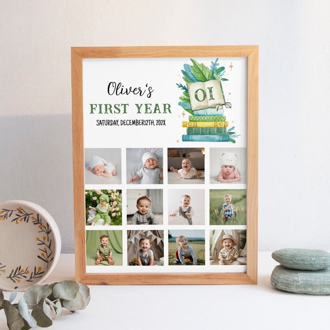 Póster Poster de hito fotográfico de primer año de Storyb (Subido por el creador)