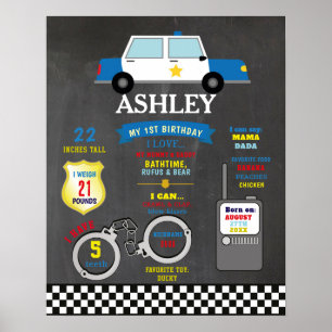 Póster Poster de hitos 1 Policías de Policía