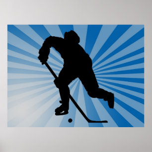 Póster poster de hockey