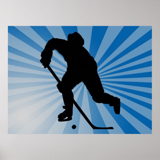 Póster poster de hockey (Frente)