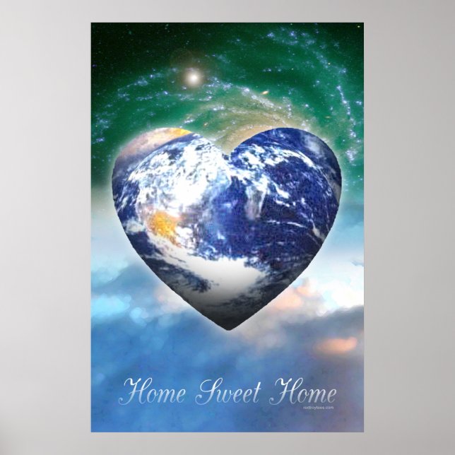 Póster Poster de hogar dulce (Frente)