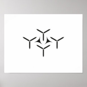 Póster Poster de hoja gótica