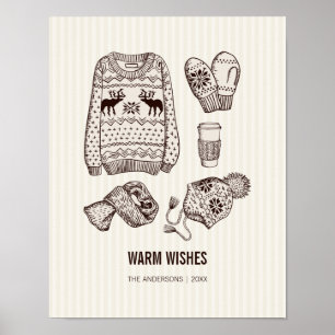 Póster Poster de Holiday Essentials