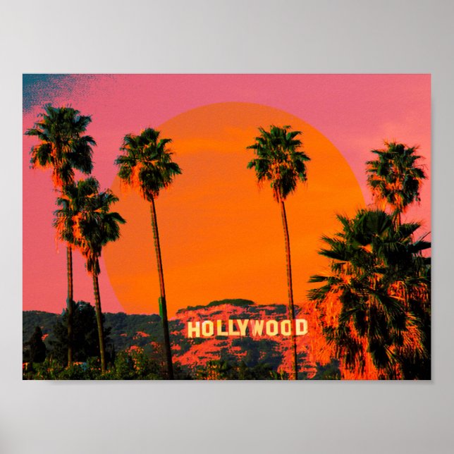 Póster Poster de Hollywood (Frente)
