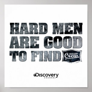 Póster Poster de hombres duros