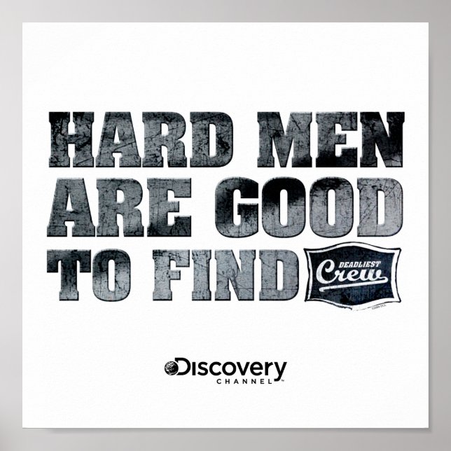 Póster Poster de hombres duros (Frente)