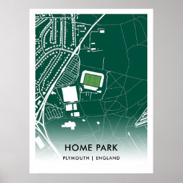 Póster Poster de Home Park - Hogar de Plymouth Argyle FC,