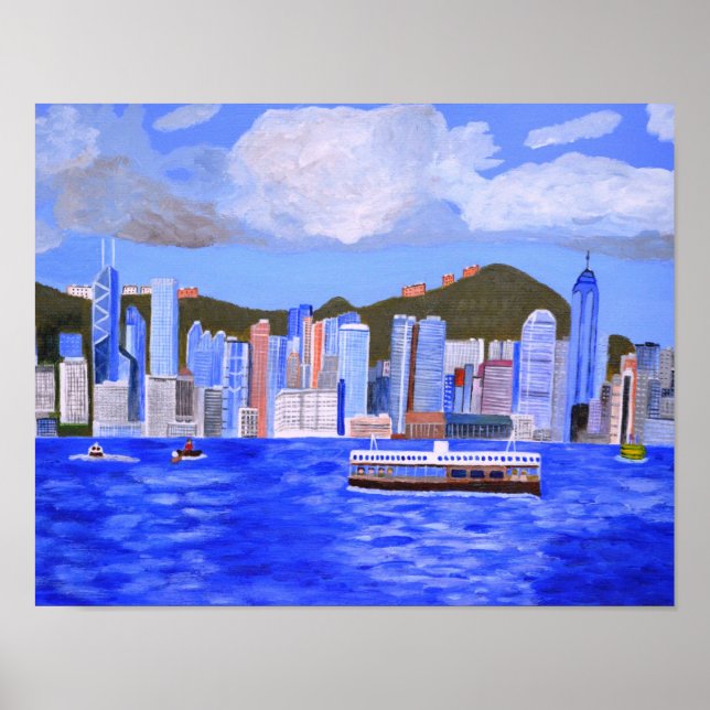 Póster Poster de Hong Kong (Frente)