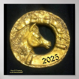 Póster Poster DE HORSE WREATH 2025