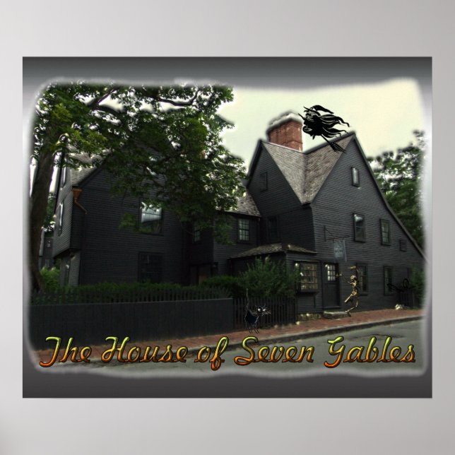 Póster Poster de House of Seven Gables (Frente)