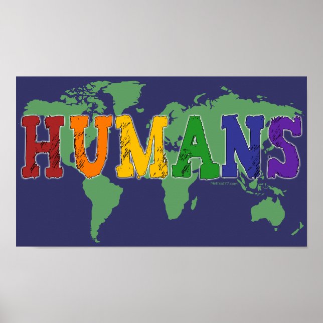 Póster Poster de Humanos (Frente)