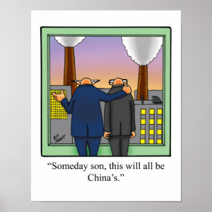 Póster Poster de humor en el lugar de trabajo