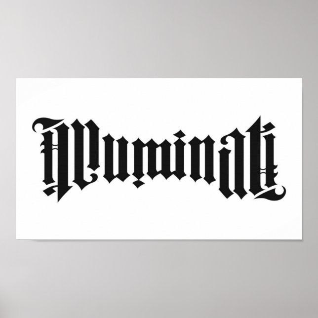 Póster Poster de Illuminati (Frente)