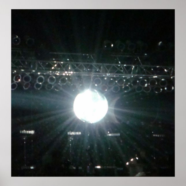 Póster Poster de iluminación de etapa (Frente)