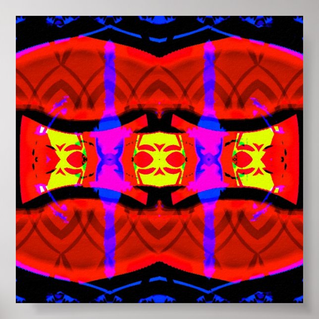 Póster Pôster de Ilustração Abstrata! (Frente)