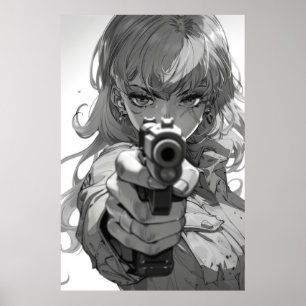 Póster poster de Ilustracion de animación retro estilo de