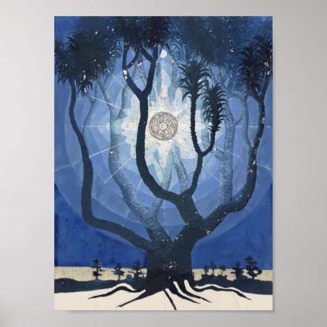 Póster Poster de Ilustracion Jung Tree of Life (Frente)