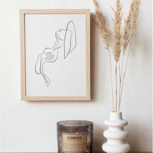 Póster Poster de Ilustracion moderno del cuerpo de una mu (Subido por el creador)