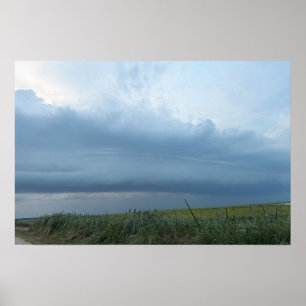 Póster Poster de imágenes en la nube de tormenta