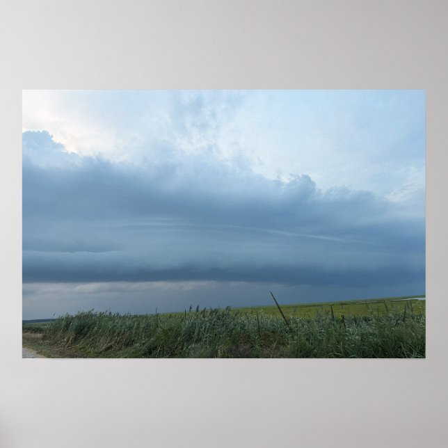 Póster Poster de imágenes en la nube de tormenta (Frente)